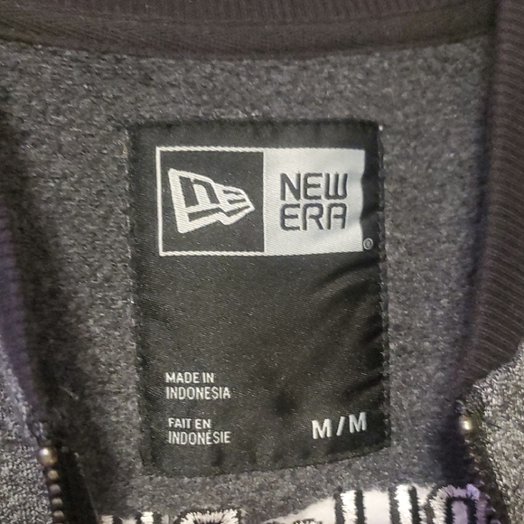 New Era Charcoal Call Of Duty Black Ops 6 Mens Jacket - Picture 2 of 5